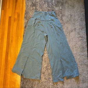 Free People High Waisted crop sweat pants